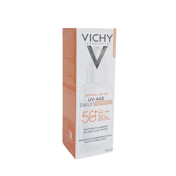 Vichy Capital Soleil UV-Age Renkli Güneş Koruyucu SPF50+ 40ml ürün görseli 1