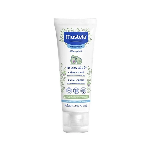 Mustela Hydrabebe Yüz Kremi 40ml ürün görseli 1