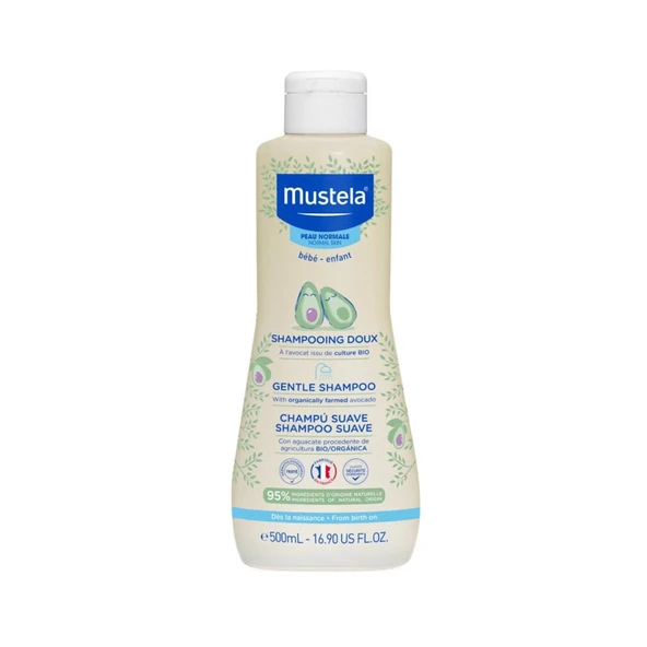 Mustela Gentle Bebek Şampuanı 500ml ürün görseli 1