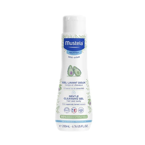 Mustela Gentle Cleansing Yenidoğan Bebek Şampuanı 200ml ürün görseli 1