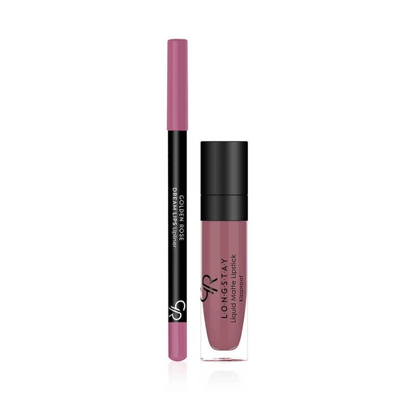 Golden Rose Matte Lipkit Blush Pink ürün görseli 1