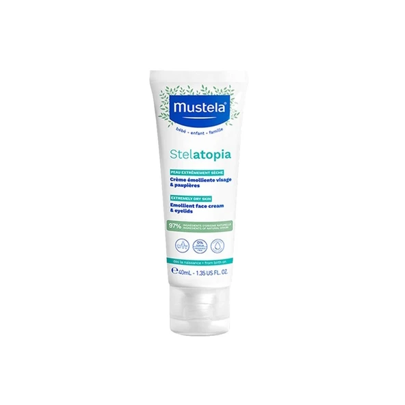 Mustela Stelatopia Emollient Cream Face 40ml ürün görseli 1