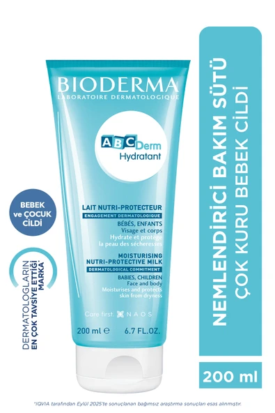 Bioderma ABCDerm Hydratant Bakım Sütü 200 ml - Resim 2