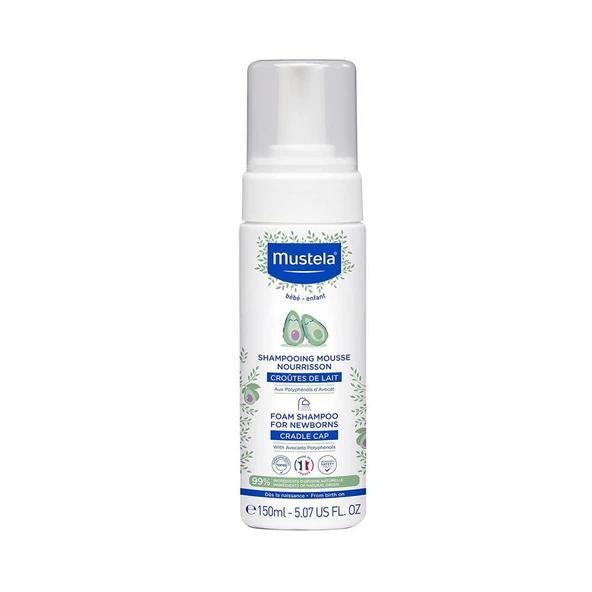 Mustela Yenidoğan Köpük Şampuanı 150ml ürün görseli 1