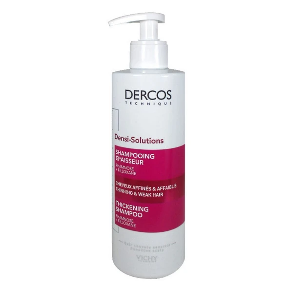Vichy Dercos Densi-Solutions İncelmiş ve Zayıf Saçlar İçin Şampuan 400 ml ürün görseli 1