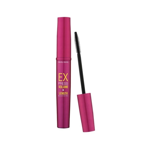 Pastel Express Volume Lenght Mascara Black 10ml ürün görseli 1
