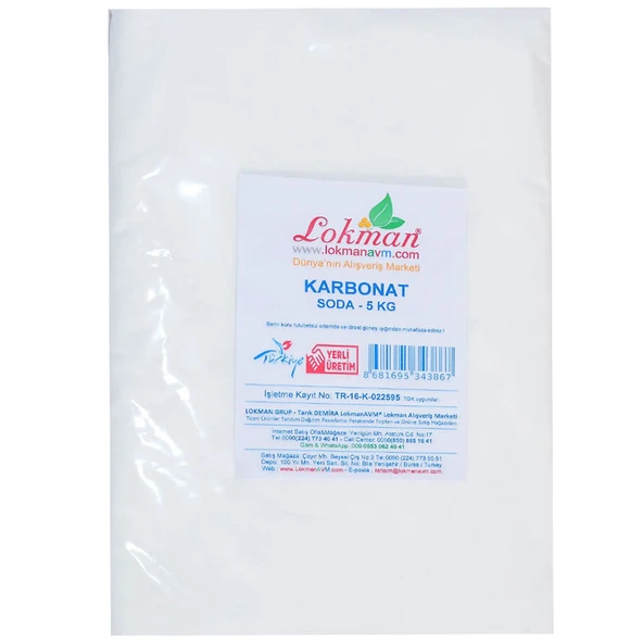 Karbonat Soda 5000 Gr Paket - Resim 4