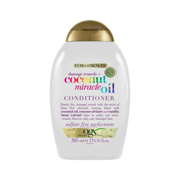 Ogx Coconut Miracle Oil Yıpranma Karşıtı Bakım Kremi 385ml ürün görseli 1