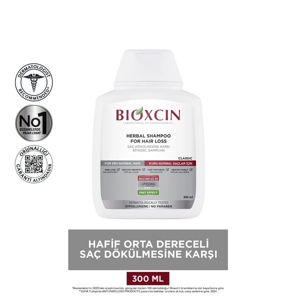Bioxcin Genesis Kuru ve Normal Saçlar İçin Şampuan 300ml - Resim 3