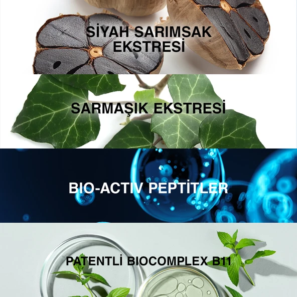 Bioxcin Siyah Sarımsak Şampuanı 300ml - Resim 5