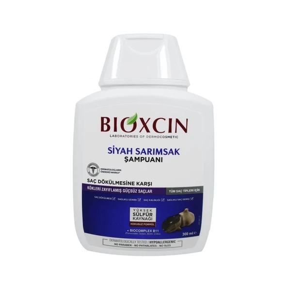Bioxcin Siyah Sarımsak Şampuanı 300ml ürün görseli 1