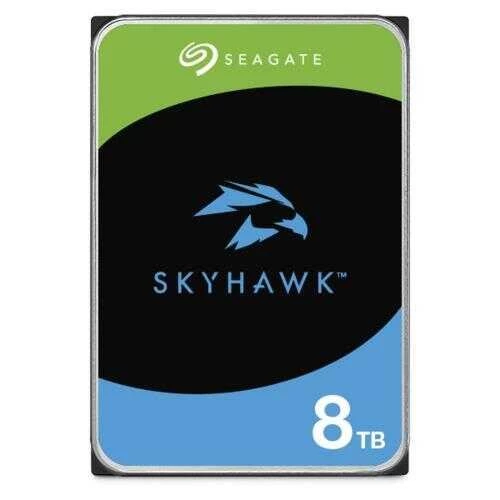 Seagate Skyhawk 8TB 5400RSeagate Skyhawk ST8000VX010 3.5" 8 TB 5400 RPM 256 MB SATA 3 HDD ürün görseli 1