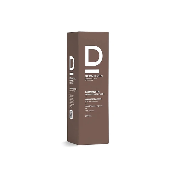 Dermoskin Keratolytic Shampoo and Body Wash 200ml ürün görseli 1