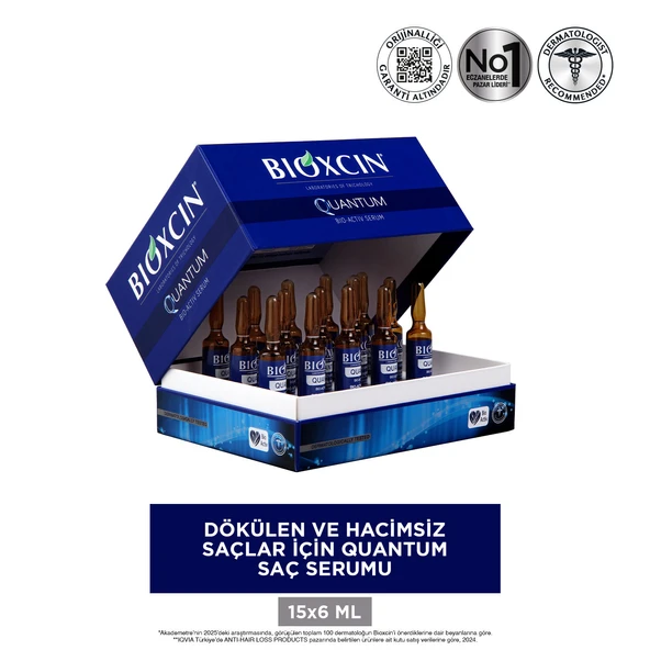 Bioxcin Quantum Serum 15x6ml - Resim 3