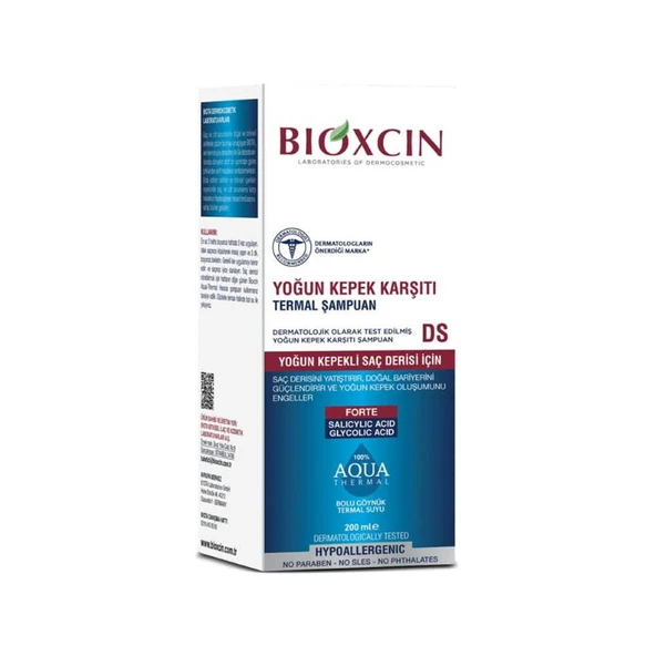 Bioxcin Yoğun Kepek Karşıtı Termal Şampuan 200ml ürün görseli 1