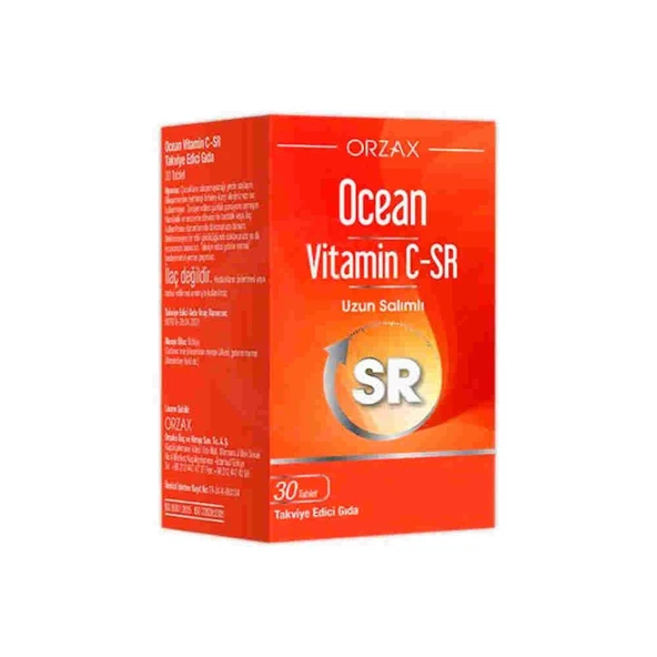 Ocean Vitamin C-SR 30 Tablet ürün görseli 1