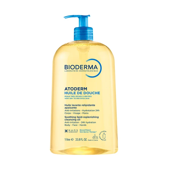 Bioderma Atoderm Shower Oil Duş Yağı 1 Litre ürün görseli 1