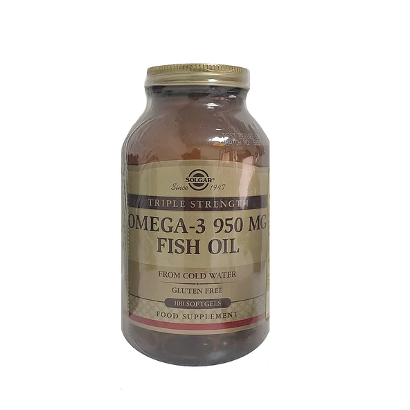 Solgar Omega 3 950mg EPA & DHA 100 Kapsül ürün görseli 1