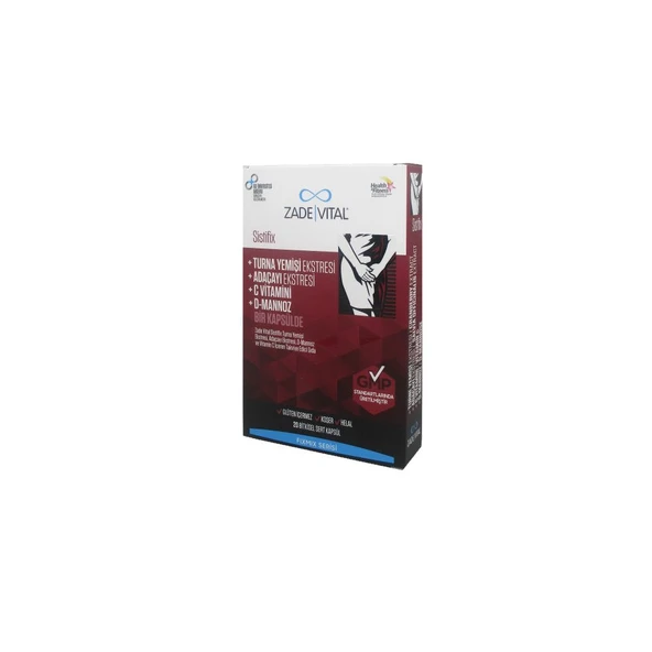 Zade Vital Sistifix 20 Kapsül ürün görseli 1