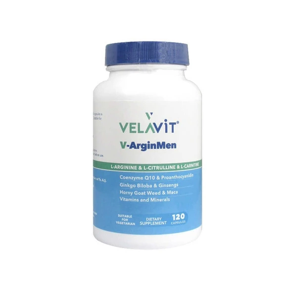 Velavit V-ArginMen 120 Kapsül ürün görseli 1