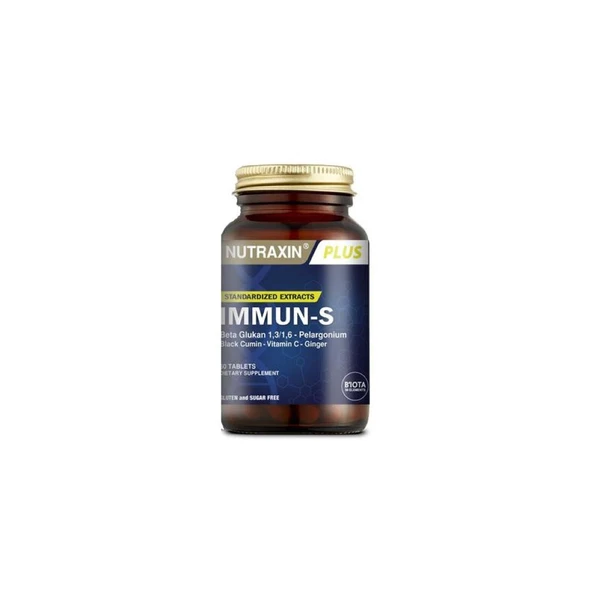 Nutraxin Plus Immun-S 60 Tablet ürün görseli 1