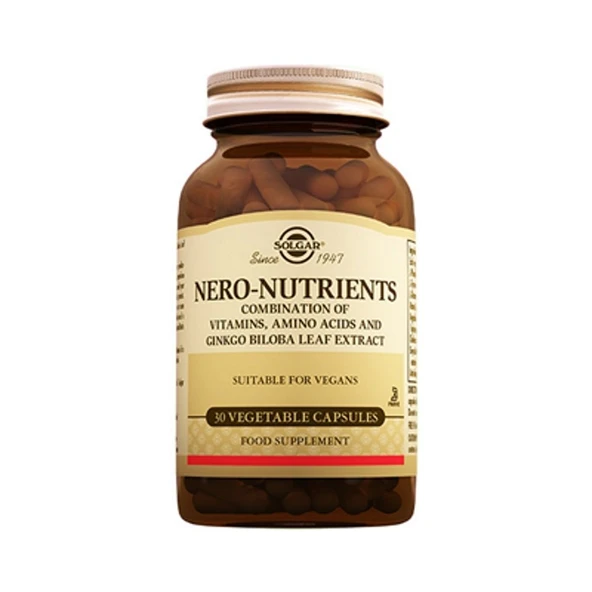 Solgar Nero Nutrients 30 Kapsül ürün görseli 1