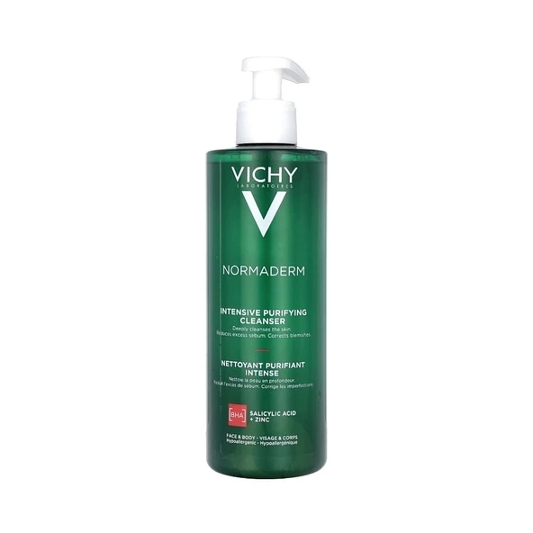 Vichy Normaderm Phytosolution Intensive Purifying Gel 400ml ürün görseli 1