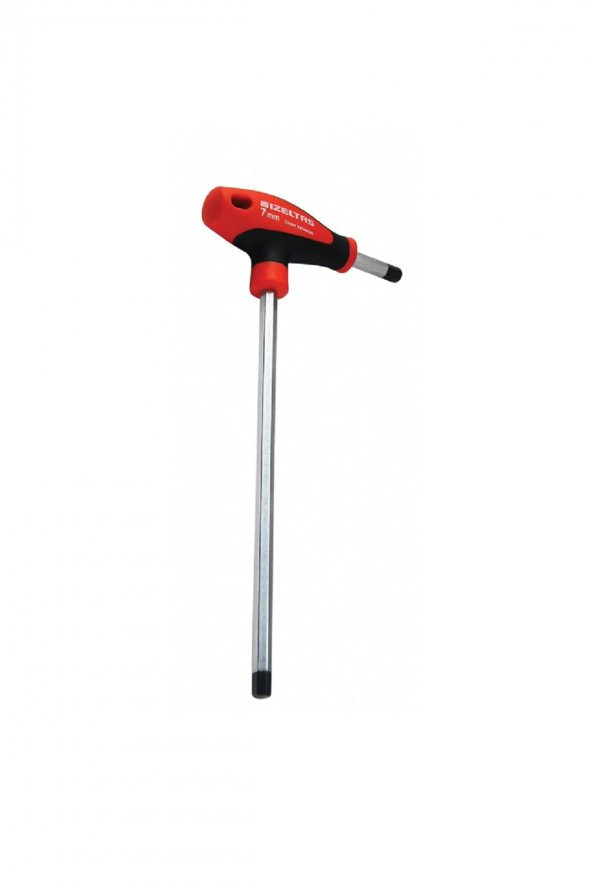 İzeltaş 4921220025 T Tipi Yuvarlak Başlı Allen Anahtar 2.5 mm ürün görseli 1
