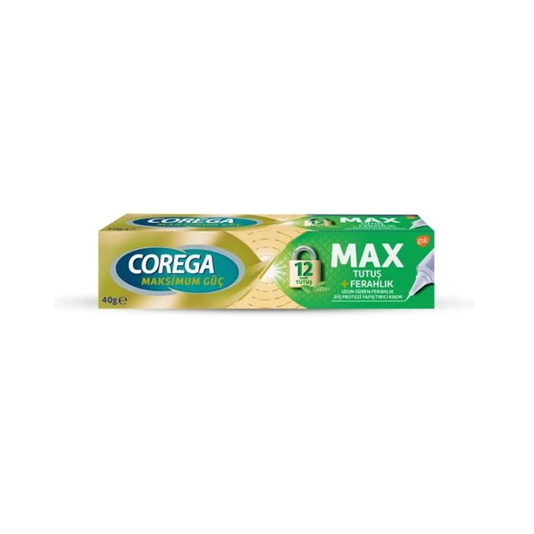 Corega Max Tutuş ve Ferahlık 40g ürün görseli 1