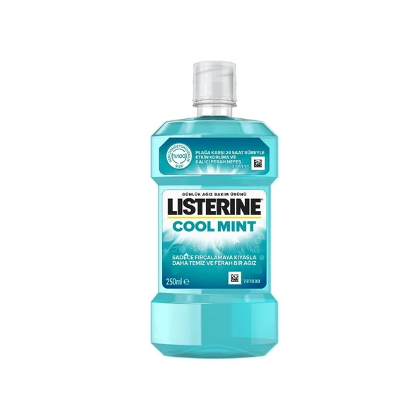 Listerine Cool Mint 250ml Ağız Bakım Suyu ürün görseli 1