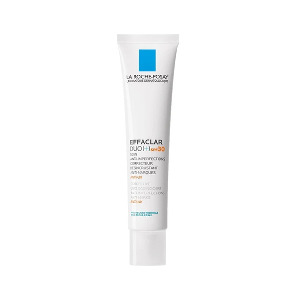 La Roche Posay Effaclar Duo+M SPF30+ Yağlı Ve Akneye Eğilimli Ciltler İçin Yüz Bakım Kremi 40 ml ürün görseli 1