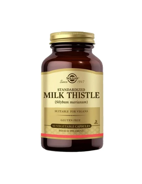 Solgar Milk Thistle 50 Kapsül ürün görseli 1