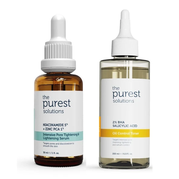 The Purest Solutions Yağlı ve Karma Ciltlere Özel Cilt Bakım Seti ürün görseli 1