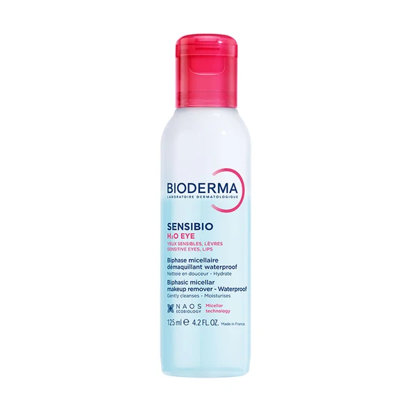 Bioderma Sensibio H2O Eye  Çift Fazlı Micellar Makyaj Temizleme Suyu 125 ml ürün görseli 1