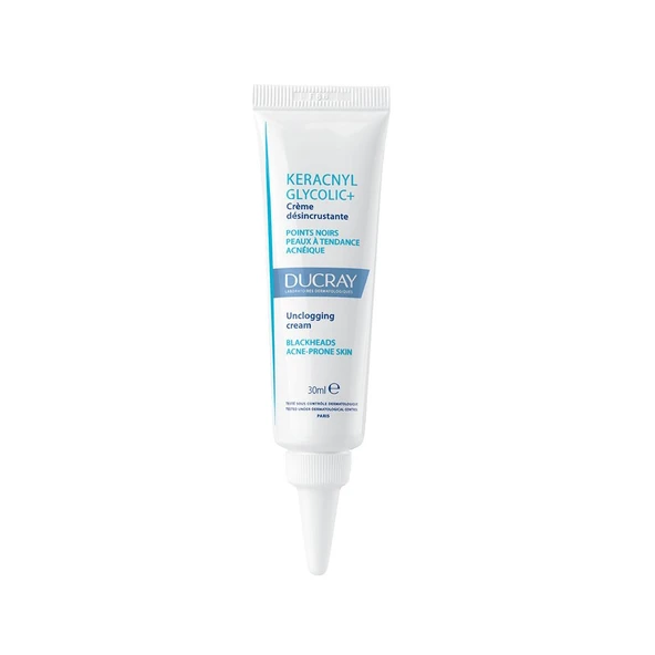 Ducray Keracnyl Glycolic+ Siyah Nokta ve Parlama Karşıtı Bakım Kremi 30ml ürün görseli 1