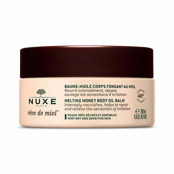 Nuxe Reve De Miel Melting Honey Body Oil Balm 200ml ürün görseli 1