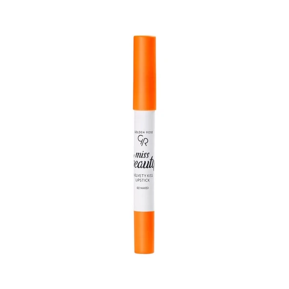 Golden Rose Miss Beauty Velvety Kiss Lipstick 3.5g 02 Naked ürün görseli 1