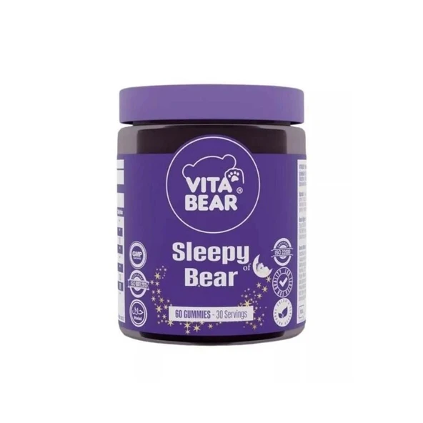 Vita Bear Sleepy Bear 60 Gummies ürün görseli 1
