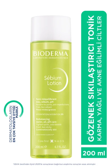 Bioderma Sebium Lotion Tonik 200 ml - Resim 2