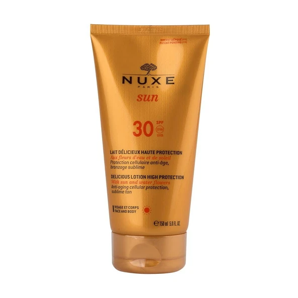 Nuxe Sun Delicious Lotion SPF30 Yüz ve Vücut Sütü 150 ml ürün görseli 1