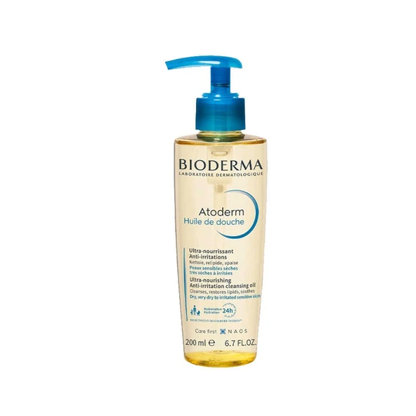 Bioderma Atoderm Shower Oil Temizleyici Duş Yağı 200 ml ürün görseli 1