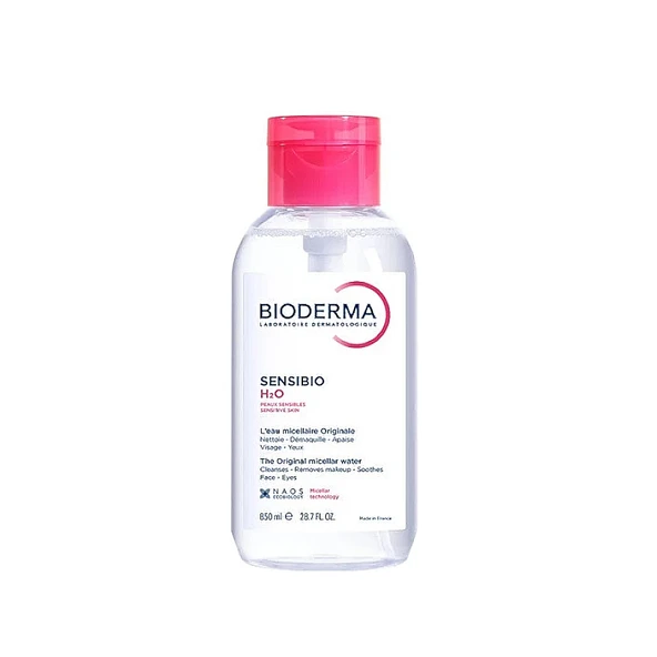 Bioderma Sensibio H2O Micellar Makyaj Temizleme Suyu 850 ml ürün görseli 1