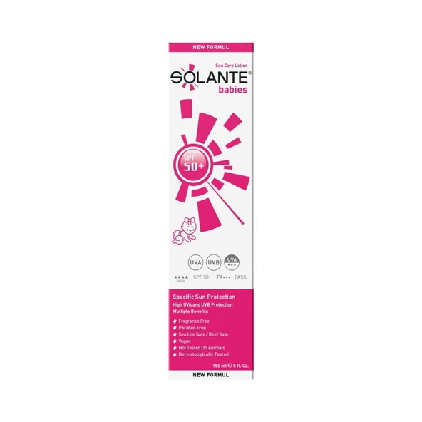 Solante Babies Güneş Koruyucu Losyon  SPF50+ 150ml ürün görseli 1
