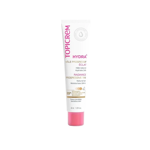 Topicrem Hydra+ Radiance Progressive Tan 40ml ürün görseli 1