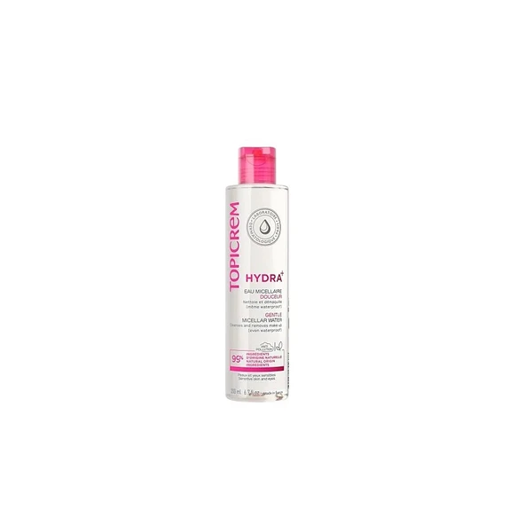 Topicrem Gentle Cleansing Water Face and Eyes 200ml ürün görseli 1