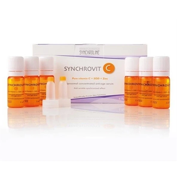 Synchroline Synchrovit C Serum 6x5ml ürün görseli 1