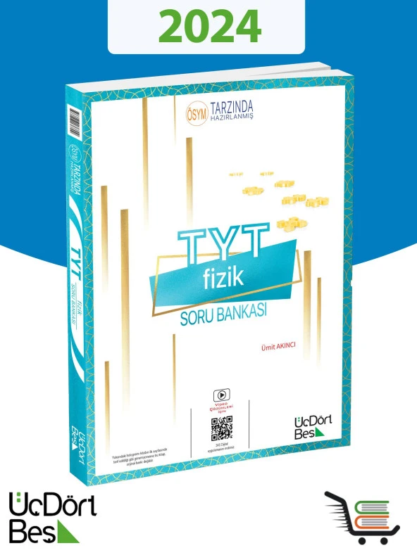 345 TYT Fizik 2025 Model Soru Bankası ürün görseli 1
