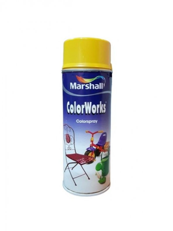 Marshall Colorworks Sprey Boya Güneş Sarısı 400 Ml ürün görseli 1