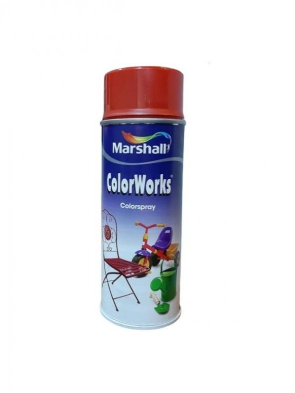 MARSHALL COLORWORKS SPREY BOYA ATEŞ KIRMIZISI 400 ML ürün görseli 1