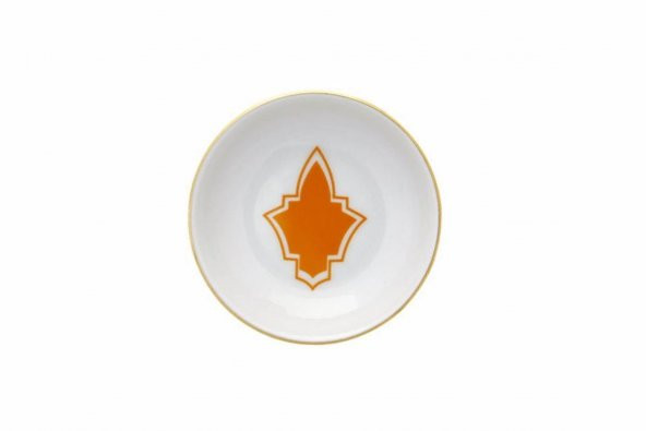 Porland Morocco Desen3 Turuncu Mini Kase 10 cm 04A+P021475 ürün görseli 1
